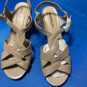 Beige women’s heels